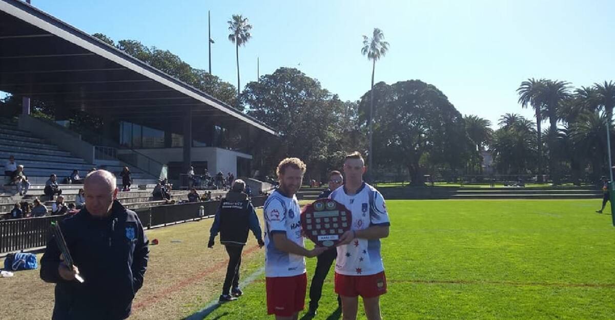 WINNERS: Nick Riches co-captained the NSW All Stars team. Photo: Supplied