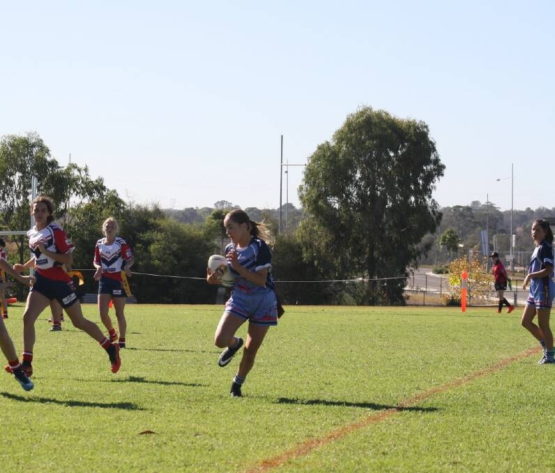 GOOD WIN: The under-16s girls league tag team had strong 24-24 win over Mt Annan Knights. Photo: supplied