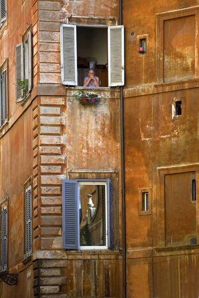 Rear Window is part of the Solo a Roma exhibition. Photo: David Starr