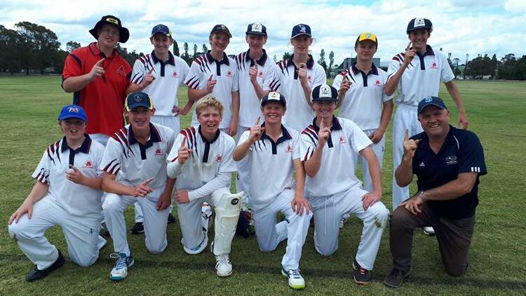 The Moss Vale High senior boys cricket team. Photo: supplied