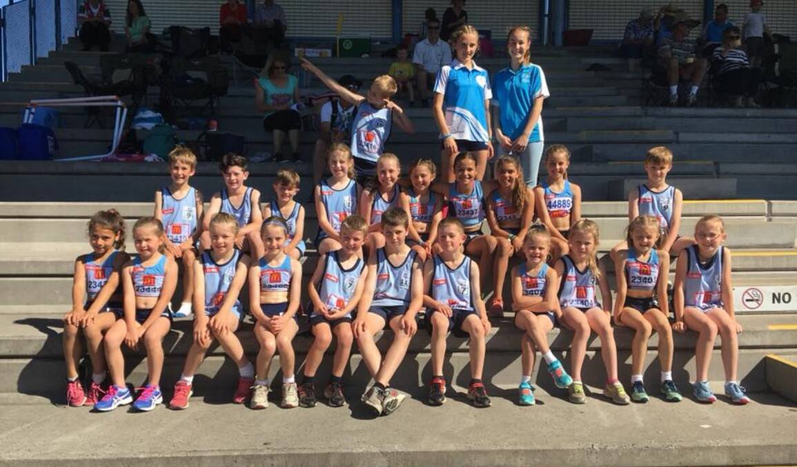 TOP FORM: Bowral Little Athletics improved on its medal tally at this year's Zone Championships. Phots: supplied