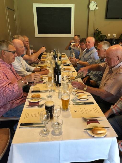 The 'TONKers' enjoy lunch at Bowral Bowling Club