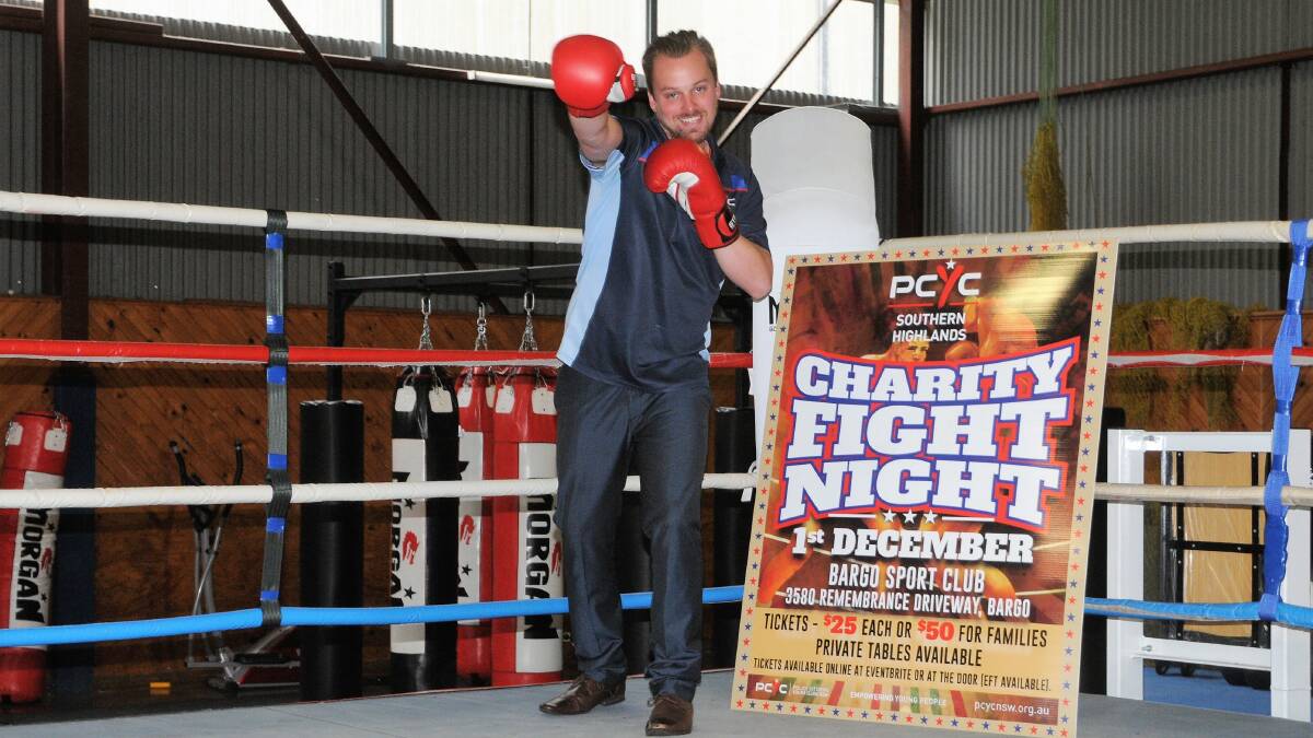 FIGHT NIGHT: Krischan Keller said the charity fight night would raise money for a good cause. Photo: Lauren Strode