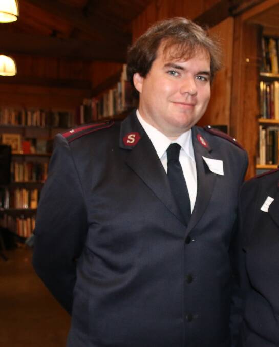 Southern Highlands Salvation Army Captain Jake Horton said they were still here to help the community, even if the way in which they delivered assistance is a little different. Photo: SHN