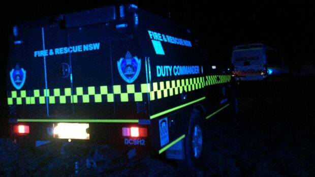 Emergency services were working through the night on Thursday to retrieve the bodies of three people. Photo: Fairfax Media