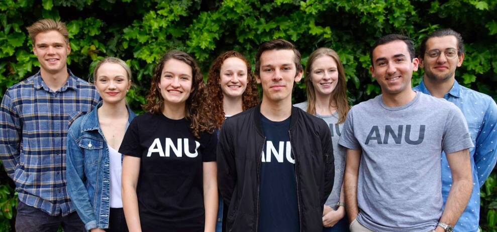 Students from across Australia are part of the ANU scholarship team. 