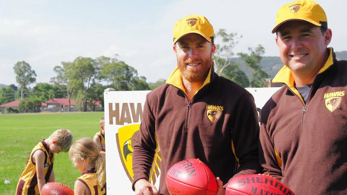 REGISTRATIONS OPEN: All junior AFL players have been welcomed to join the Highlands Hawks in 2017. Photo: supplied. 