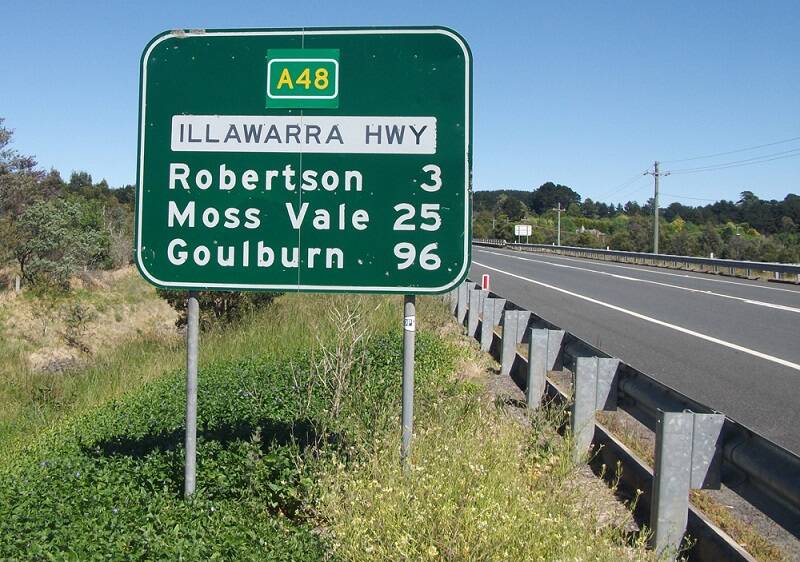 Safety improvements for Illawarra Highway at Robertson, Burrawang