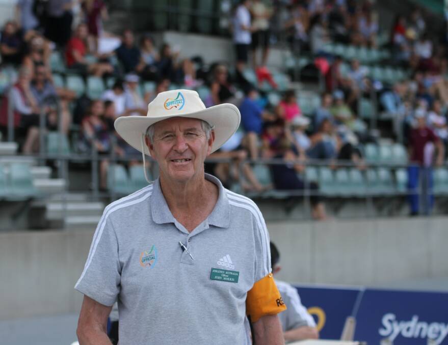 ON THE RIGHT TRACK: John Morris will be an Assistant Track Referee/Assistant Video Referee at the Commonwealth Games. Photo: supplied. 