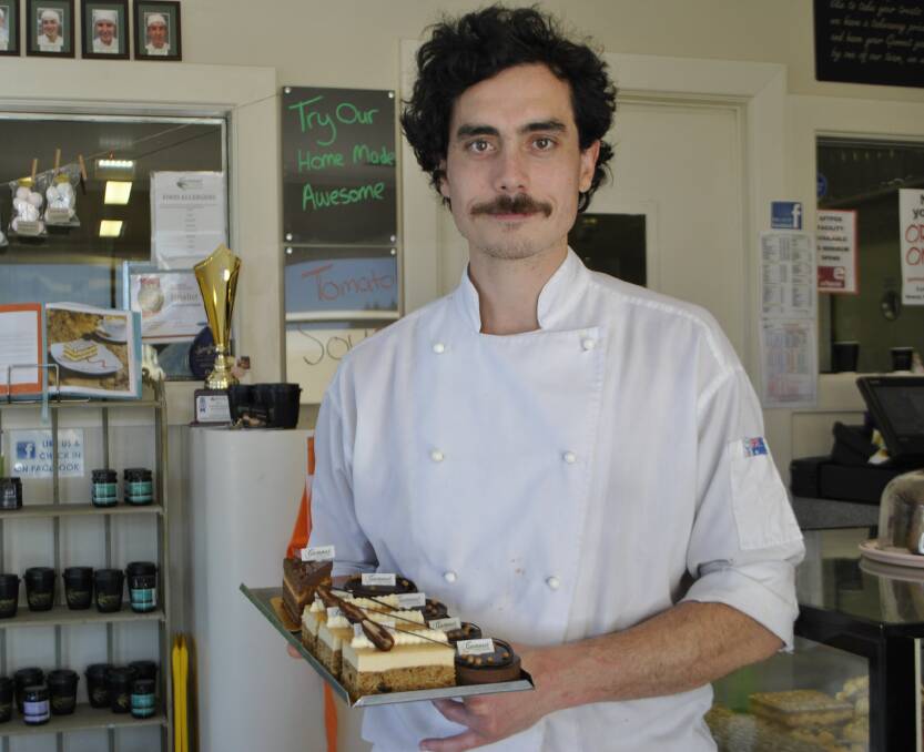 Adrian Pagano said he was "excited and nervous" to compete in the 2018 Savour Patissier of the Year competition. 