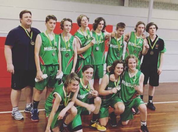 CONFERENCE WINNERS: The under-16 boys Moss Vale Magic side defeated the competiton in the Barrengarry Conference final. Photo supplied. 