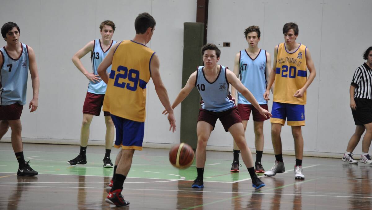 SUCCESSFUL ROUND: The Chevalier 2nds pup against St Pius in round six of ISA summer ports. Photo: Madeline Crittenden. 