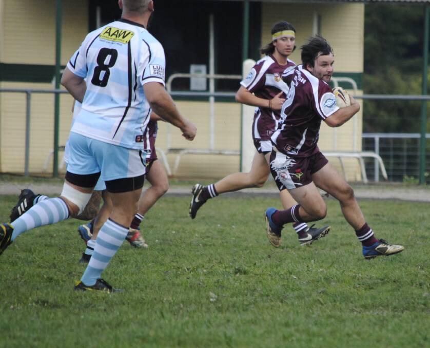 SPUDDIES WIN AT HOME: The Robertson Spuddies Cup side in action against the Warragamba Wombats at Robertson Showground on May 13.
