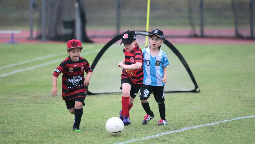 SOCCER CLINIC: Wanderers soccer clinics will be held on April 20 and 21. Photo: supplied. 