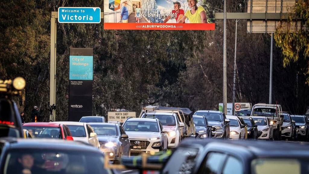 NSW-Victoria border reopens this month