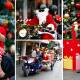 The festive atmosphere of the annual Bikers Toy Run. Pictures by Anna Warr