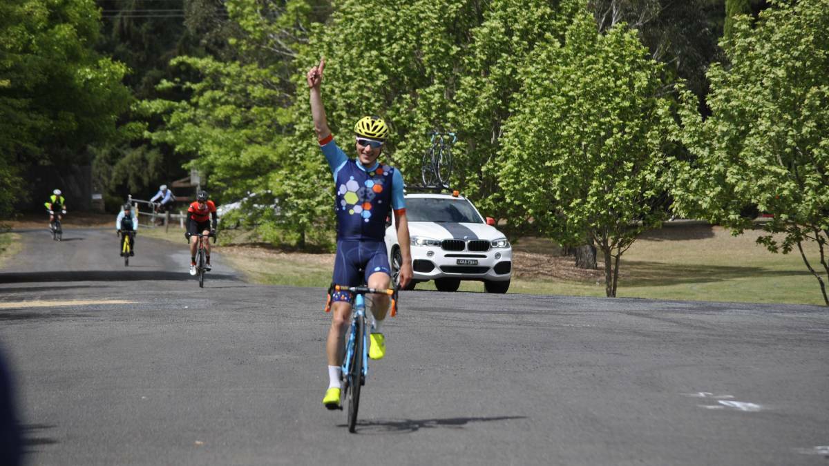 POPULAR EVENT: A cyclist competing in last year's Bowral Classic. Photo: Emily Bennett