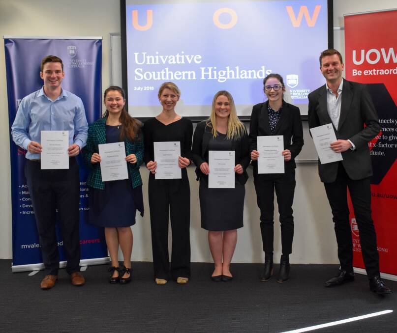 The team members were Bachelor of Arts students Erin Acton, Laszlo La Marque, Annalise Stevenson and Sarah Stratton, and Bachelor of Commerce students Meghan Greyling and Thomas Mooney.