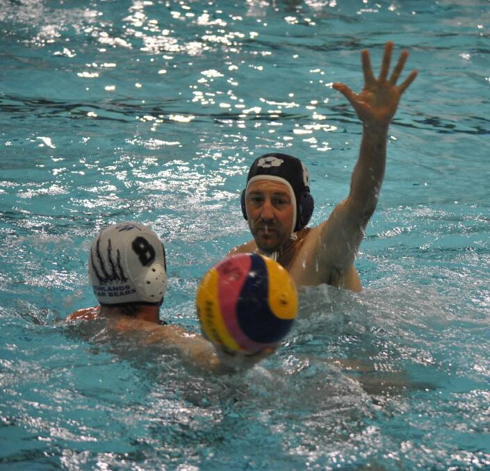 HARD FOUGHT: There were some close games in the A and B grade waterpolo competitions at Frensham Pool. Photo: Emily Bennett/File