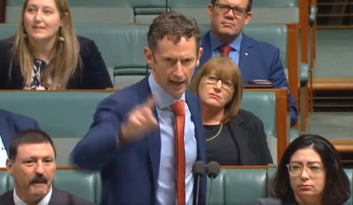 Whitlam MP and shadow minister for regional services Stephen Jones addressed parliament about the price of milk and a mandatory dairy industry code on Wednesday.