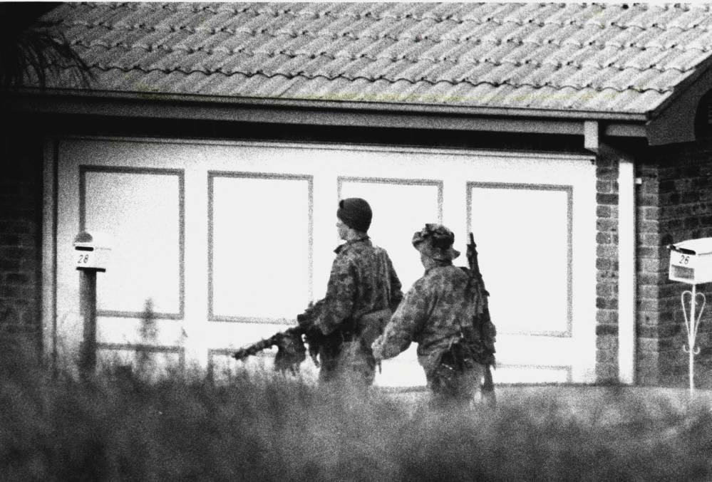 Ivan Milat was taken into custody after NSW police raided this home at Eagle Vale near Campbelltown, in respect of the backpacker murders. May 22, 1994. Photo: Greg White/Fairfax Media