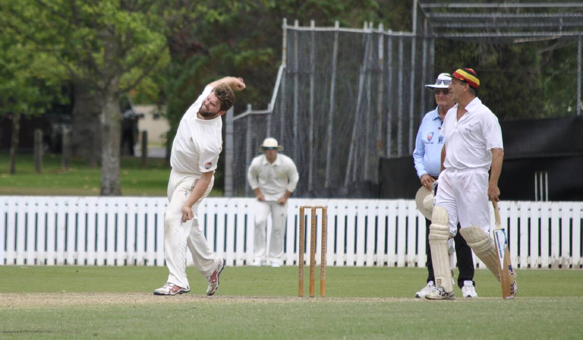 IN ACTION: The Spirit of Cricket competition saw I Zingari and Marylebone Cricket Club (MCC) go head to head at Bradman Oval on Monday. Photo: Emily Bennett