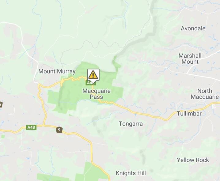 Macquarie Pass re-opened after motorcycle crash