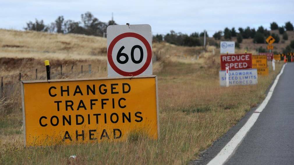 ROADWORKS AHEAD: Scheduled roadworks will close Moss Vale Road and add significant travel time for motorists this week. Photo: File