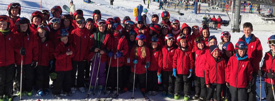 Twenty-two Tudor House students showed off their skills on the slopes at the NSW Interschools State Championships recently. Photo: Contributed