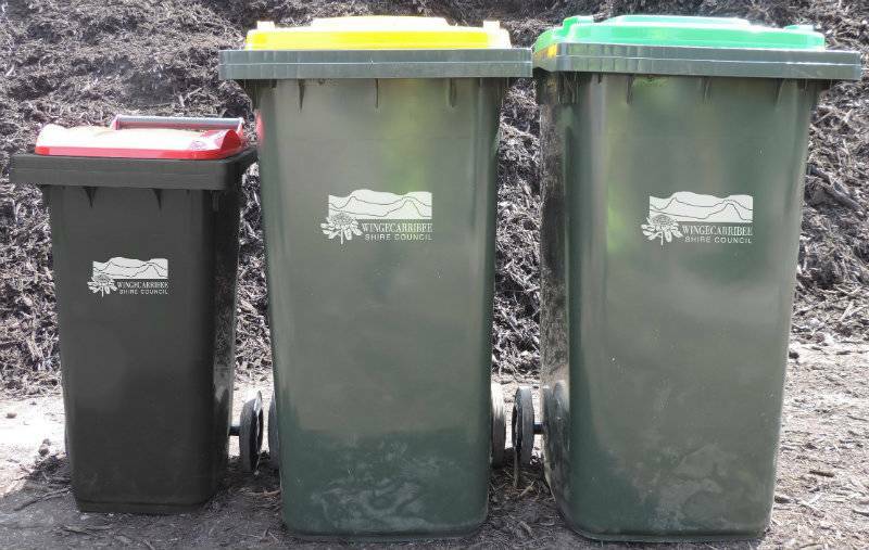 Garbage bin collections over the Christmas period