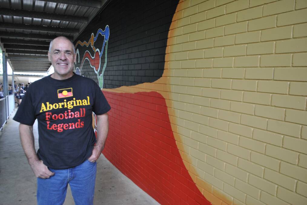 BRINGING PEOPLE TOGETHER: “The Aboriginal culture is the culture of Australia. If you were born in Australia it’s your culture too,” he said. Photos: Emily Bennett