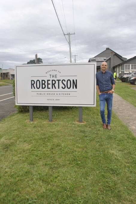 NEW CHAPTER: Robertson Public House co-owner Steven Savic said the hotel would have a strong focus on local produce. Photo: Emily Bennett