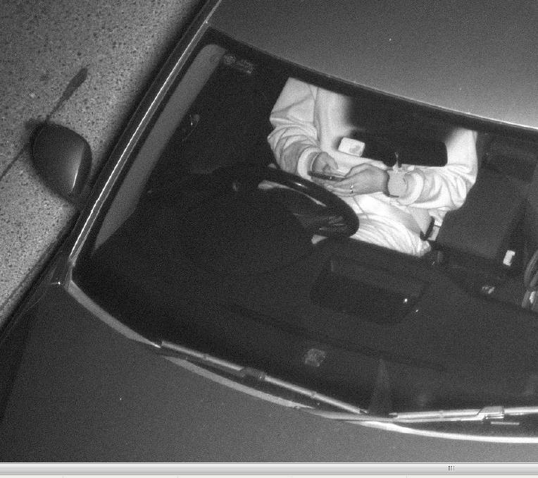 Drivers caught on camera illegally using their mobile phone will be issued fines and demerit points from today. Photo: Supplied