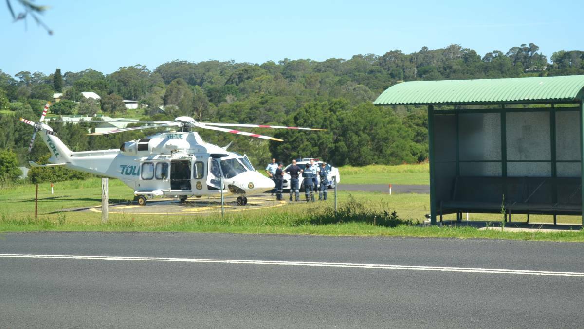 On the afternoon of January 17, 2018, a group of people rescued children from the ocean at Dolphin Point in New South Wales. Photo: South Coast Register