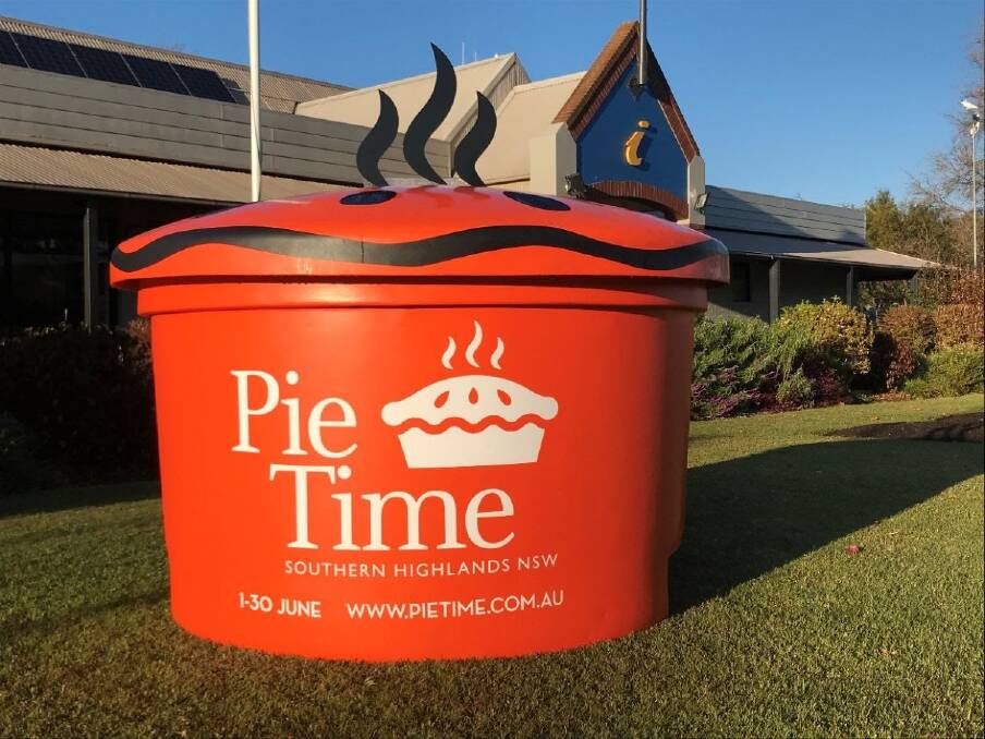 The Highlands is the home of Australia's newest big thing with the creation the Big Pie at the Southern Highlands Welcome Centre.