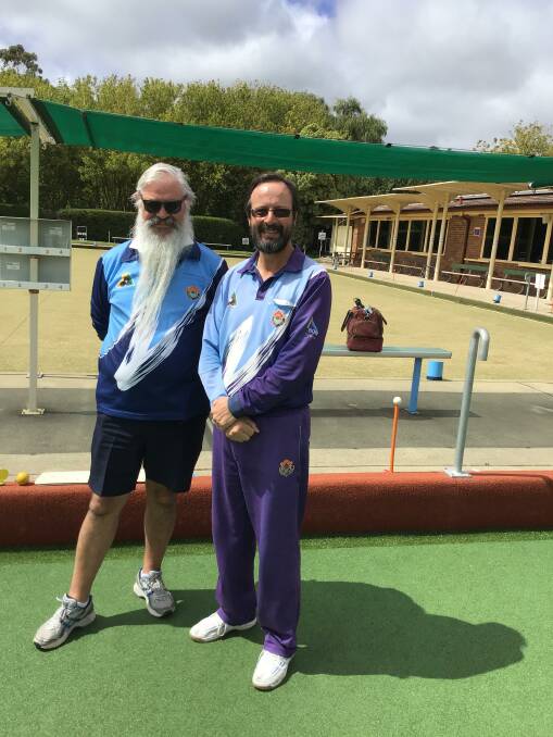 Bob Crowley and Stephen Della will meet in the final of the open singles. Photo: Supplied