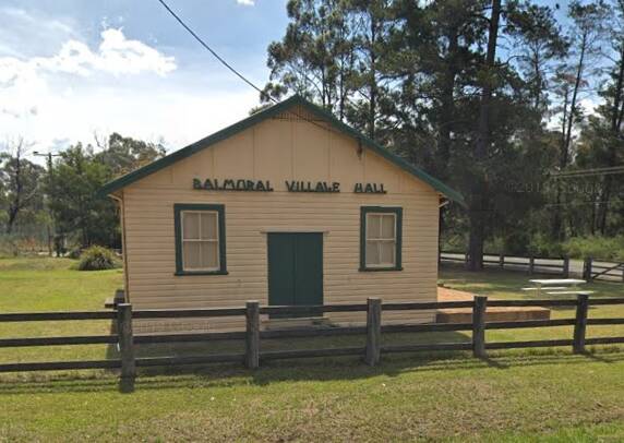 Balmoral Village Hall. Photo: Google Maps