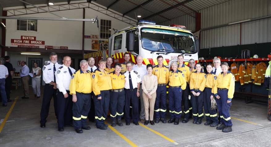 Governor-General David Hurley and Her Excellency Linda Hurley pay a visit to northern villages firefighters