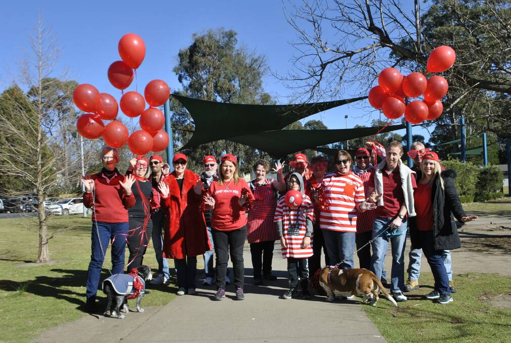 GET RED-DY: The countdown to the Big Red Kidney Walk is on. The inaugural event will be held at Lake Alexandra Reserve. Photo: Emily Bennett