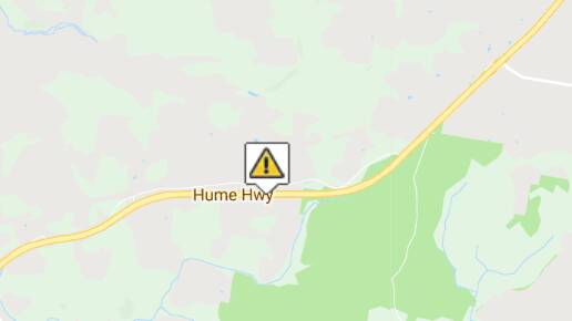 Fallen tree on the Hume Highway