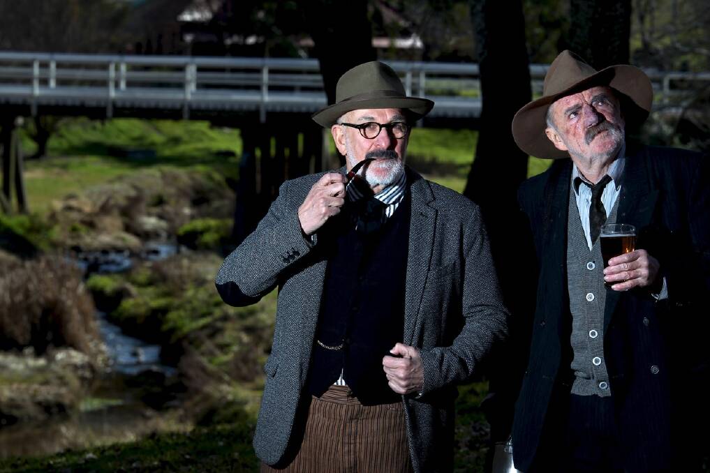 CONVERSATIONS: Max Cullen and Warren Fahey will star in Dead Men Talking at Hopewood House in Bowral on Saturday, November 9. Photo: Supplied