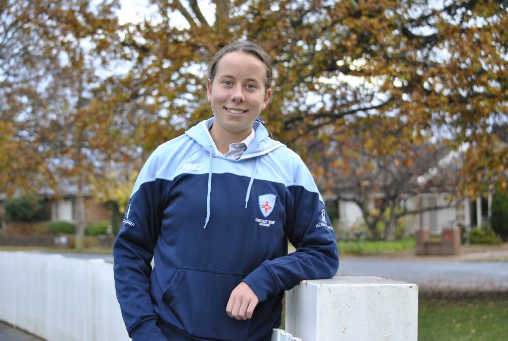 OPPORTUNITY: Bowral Blues player Charlotte Menzies has been selected for the squad for the fifth year in a row. Photo: Emily Bennett
