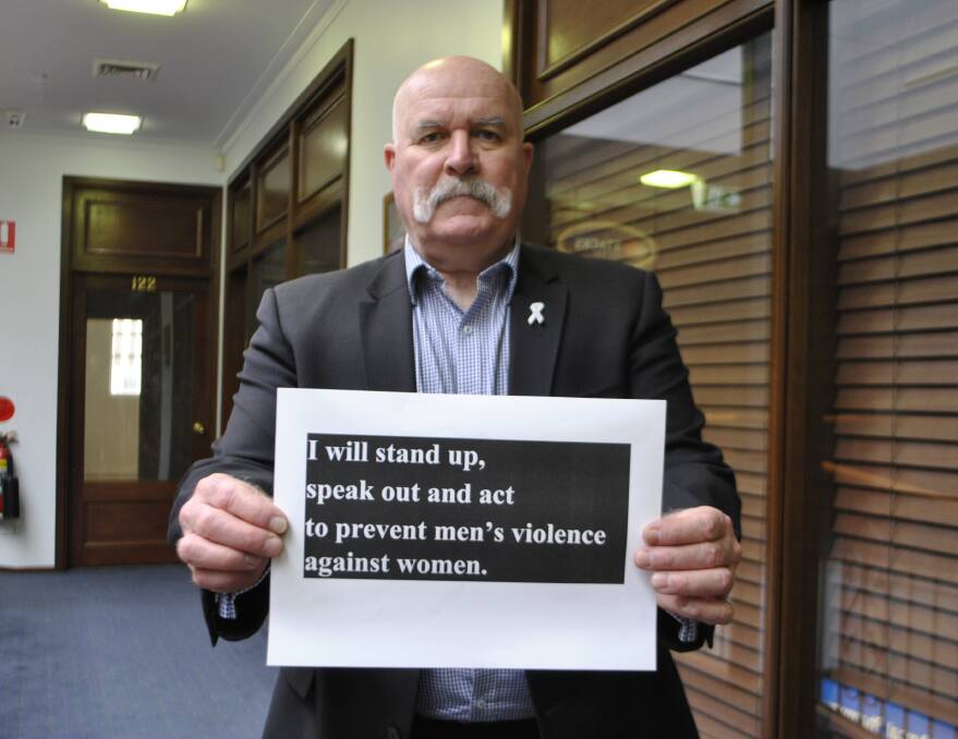 White Ribbon ambassador Garry Ponder wants to foster a culture of respect for women.