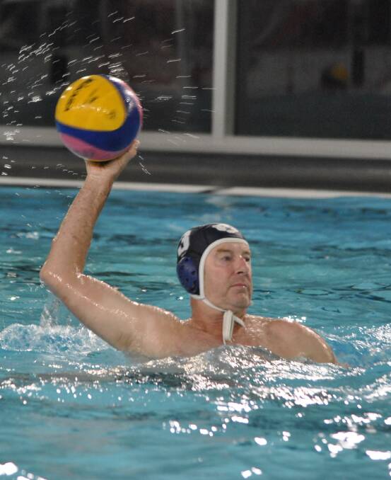 WIN: Polar Bears A grade player David Chandler in action at Frensham Pool on Monday night. The Polar Bears recorded a 4-2 win over competition pace setters Dolphins. Photo: Emily Bennett
