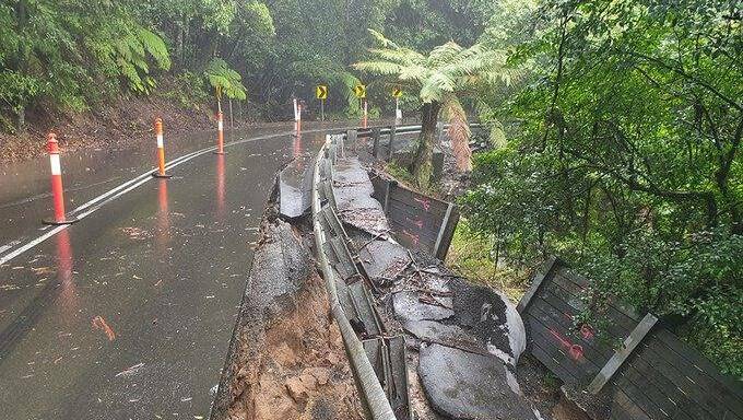 Jamberoo Mountain Road is expected to be repaired and reopened before the end of the year.