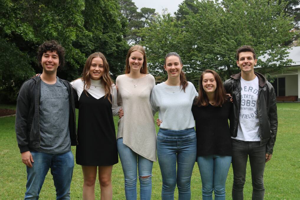 TOP RESULTS: Oxley College students Gabriel Kolovos, Juliette Swain, Jessica Deakin, Olivia Donovan, Caitlyn Jowett and Zack Cunich achieved strong results. Photo: Supplied