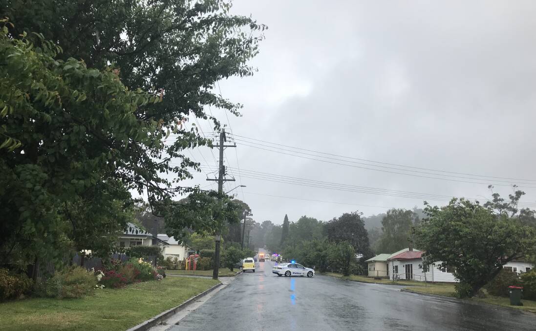 Police officer uninjured in crash on Oxley Drive in Mittagong