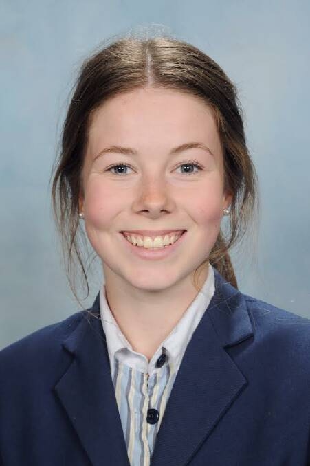 Oxley College year 11 student Isabella Price.