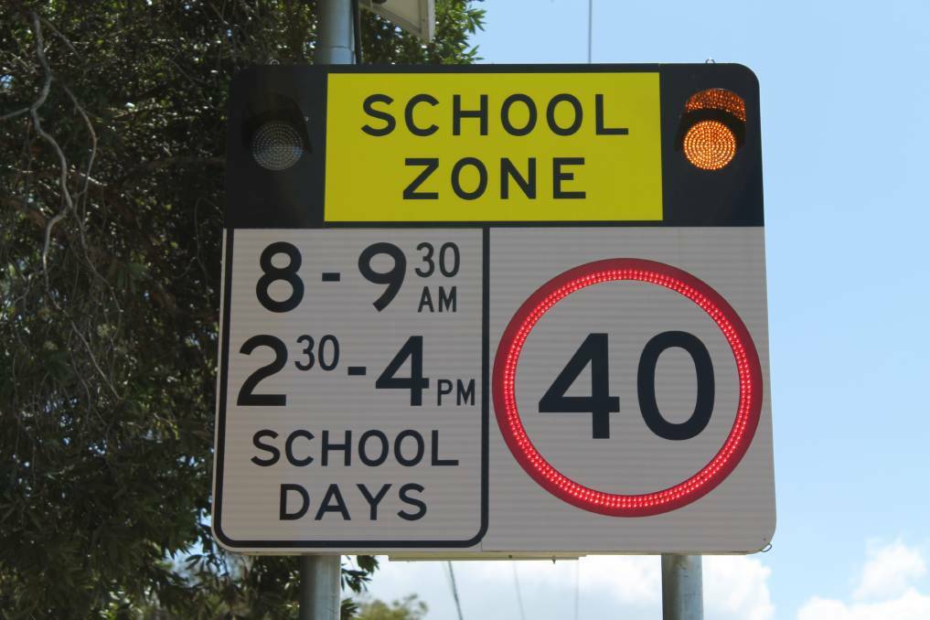 Calls for motorists to slow down in school zones
