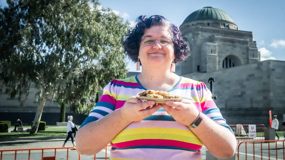 Dianne Rutherford, a curator at the Australian War Memorial and baking enthusiast, is a fan of the Anzac biscuit. Picture by Karleen Minney